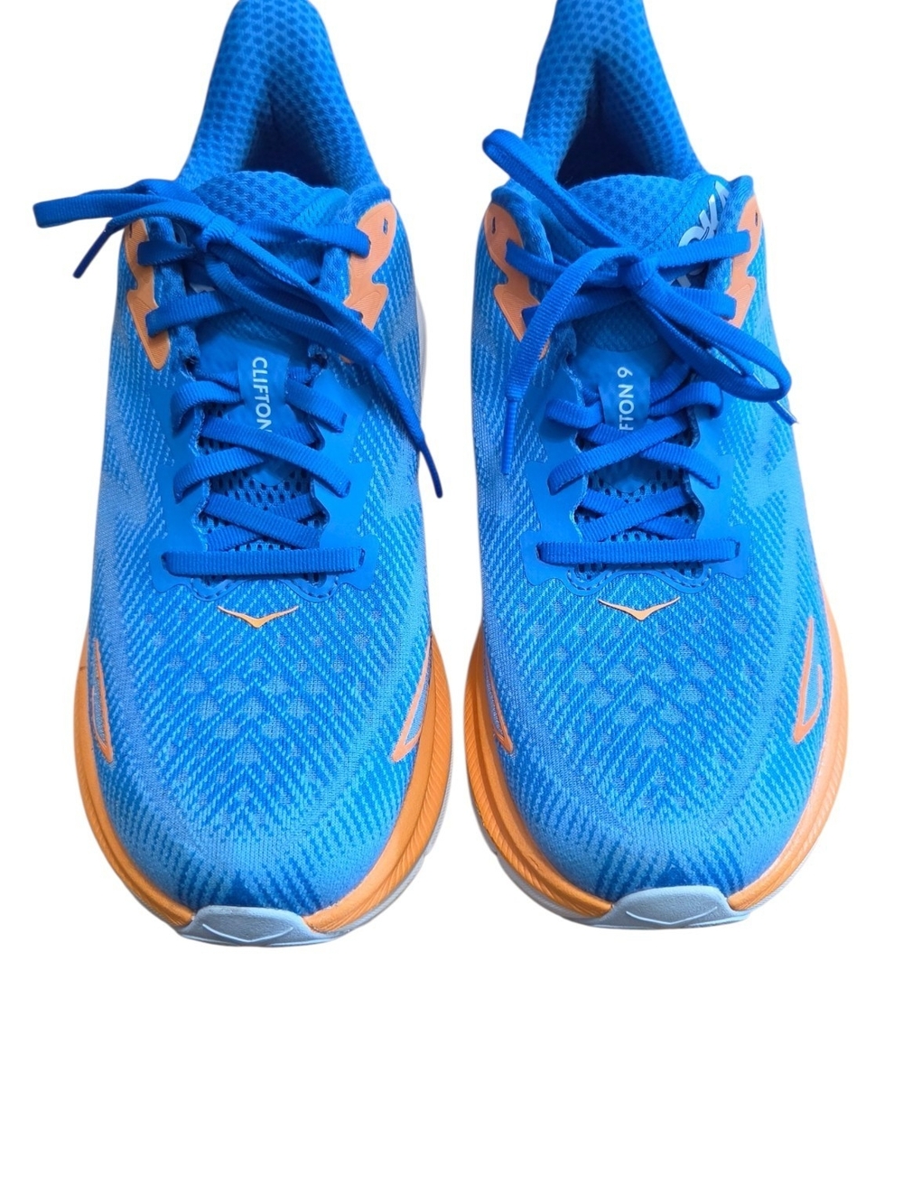 Hoka One One Men’s Athletic Trainers - Bright Blue with Orange Accents